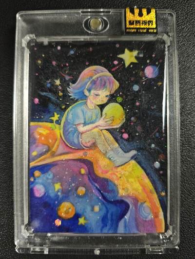 天玑星卡拍第130期《10.20周一截拍》持续收拍收评中 满赠卡需备注 - 【手绘卡】一木手绘造物 锦汐 手绘卡