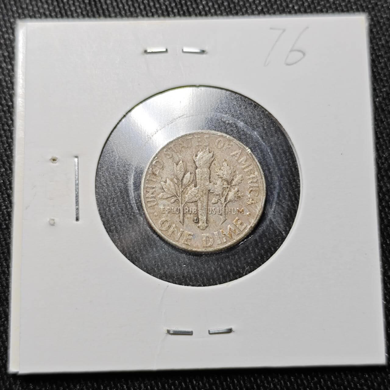 KK钱币收藏小铺  （套币 批量/好品散币 银币）专场  2月预留时间 周末发货 1964美国10分银币 