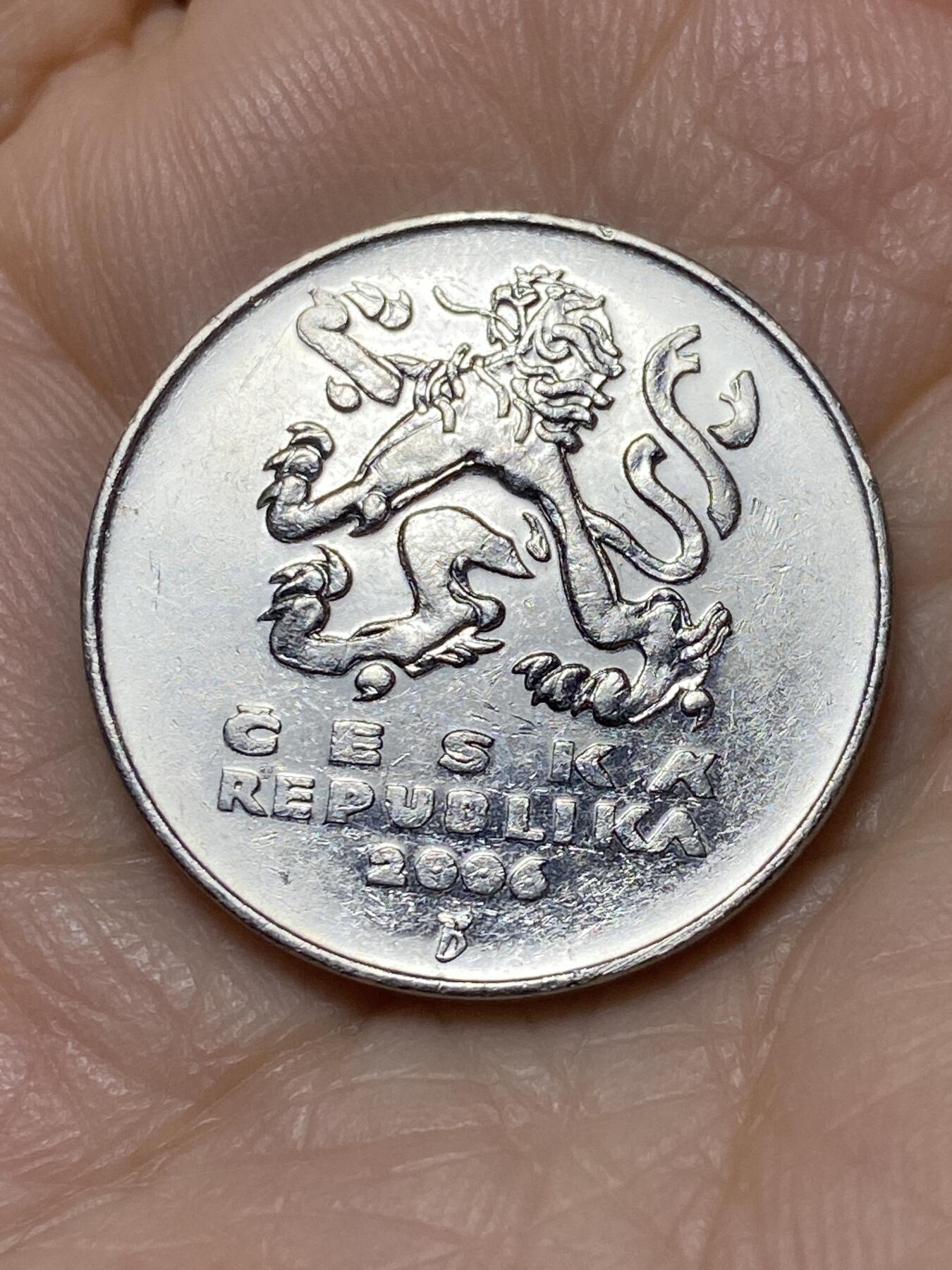 2025年第一百一十二场(总第一百三十八场）外国好品散币(免佣金) 捷克🇨🇿2006年5克朗