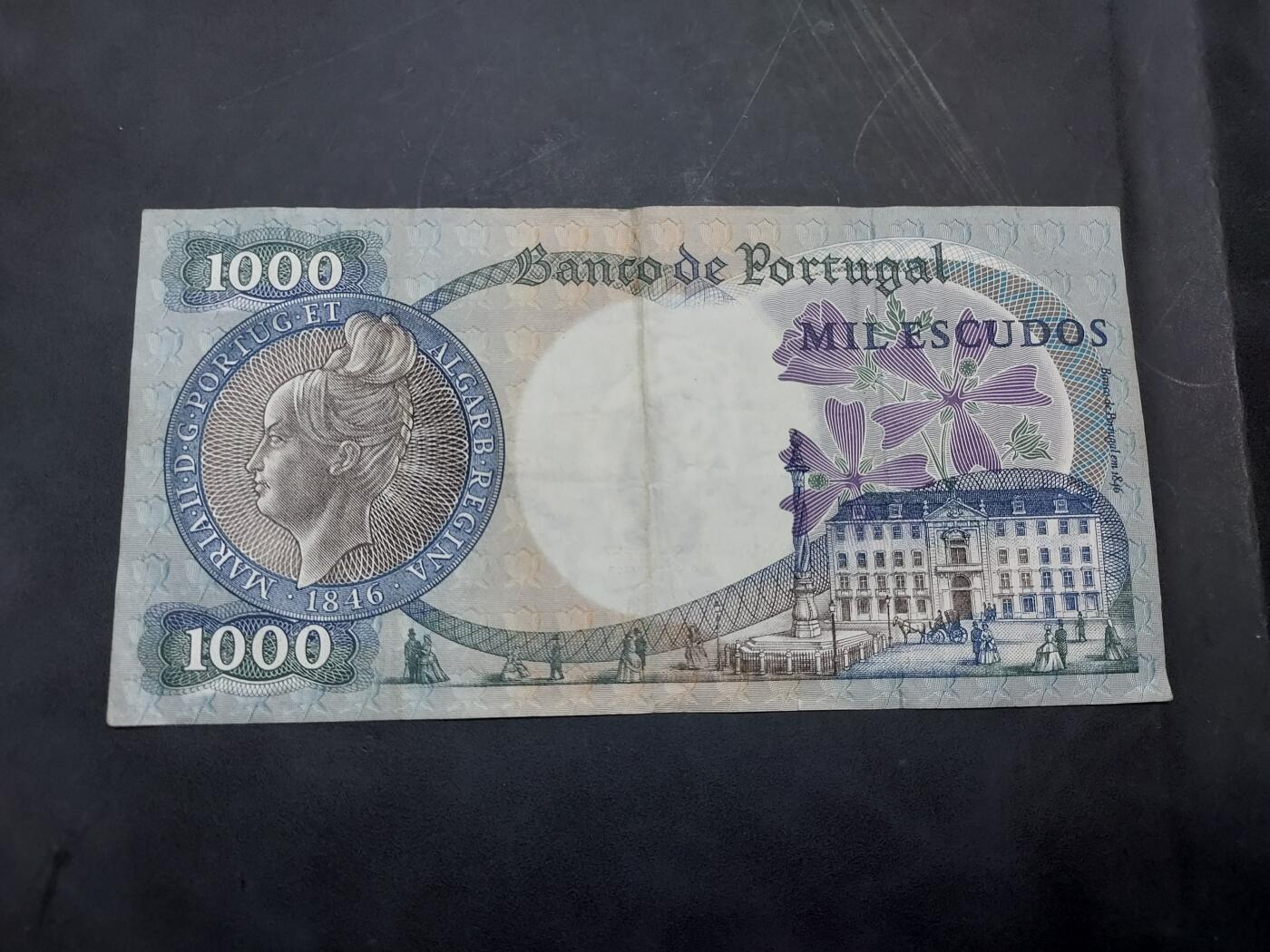 博彦收藏 10月29日 8点钱币专场 1967葡萄牙 1000埃斯库多 流通好品