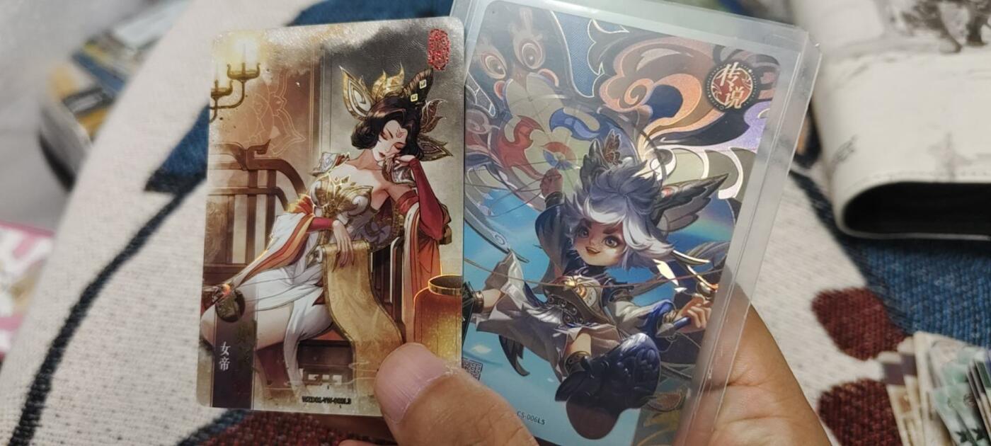 秋原瞳的小店第二十五期（持续收拍，时光冉冉，又是即将带走🍁🍁🍁飘落🌨️🌨️🌨️的季节，一大批好物正在路上，敬请期待） 卡游王者荣耀传说李元芳——附送逸闻武则天