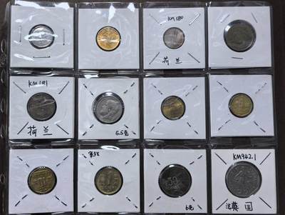 北京马甸外国币专卖第145期，外国币专场，陆续上拍，欢迎关注 散币