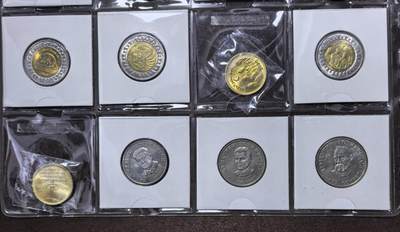 北京马甸外国币专卖第145期，外国币专场，陆续上拍，欢迎关注 沙特，埃及，津巴布韦，塞拉利昂，塔吉克斯坦：套币，纪念币，散币。如图