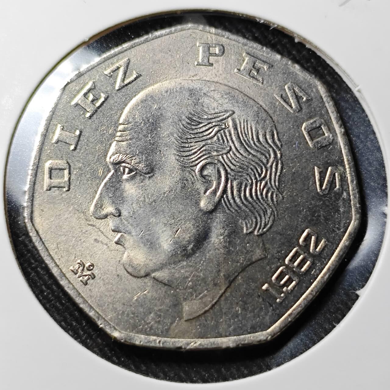 KK钱币收藏小铺  （套币 批量/好品散币 银币）专场  2月预留时间 周末发货  1982墨西哥10比索 好品