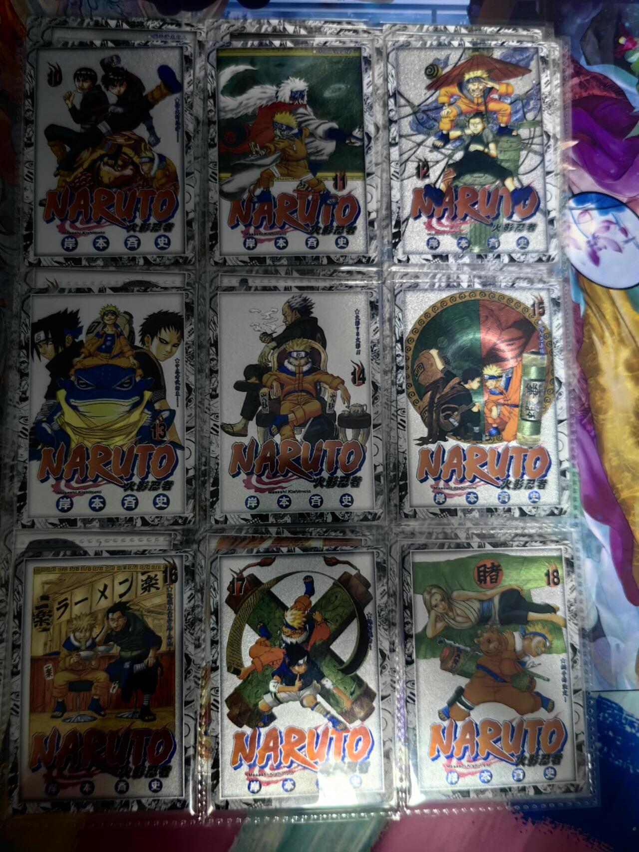 海绵宝宝卡牌专拍第5场(本场有自留价 各种亲签卡，套卡大套，自制卡难免瑕疵，可能存在轻微撞角爆边等出厂瑕疵，品控介意勿拍！) 藏无缺 火影忍者卡头卡1-3弹 1-36套膜入册 其余全新未拆