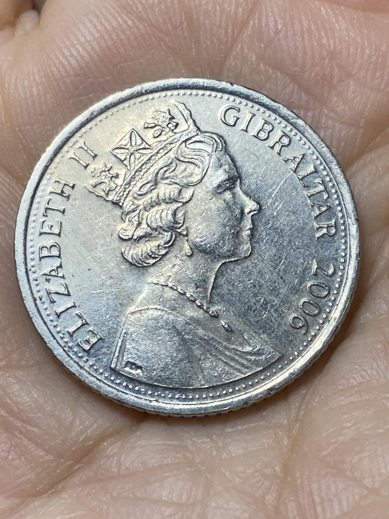 2025年第一百一十二场(总第一百三十八场）外国好品散币(免佣金) 英属直布罗陀🇬🇮2006年10便士