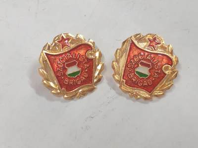 韵星假日拍卖第二十八期 -- Rimey Holidays Auction 28 - 匈牙利人民共和国金级社会主义建设旅证章一组