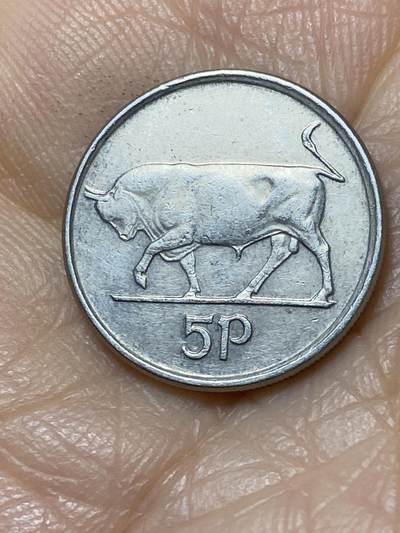 2025年第一百一十二场(总第一百三十八场）外国好品散币(免佣金) - 爱尔兰🇮🇪1992年5便士(共和国时期第二套第二版)