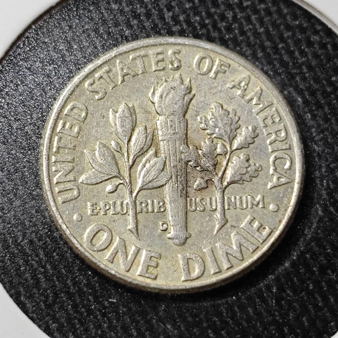 KK钱币收藏小铺  （套币 批量/好品散币 银币）专场  2月预留时间 周末发货   1963美国10分银币
