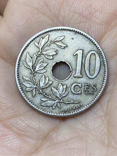 2025年第一百一十二场(总第一百三十八场）外国好品散币(免佣金) - 比利时🇧🇪1904年10分(利奥波德二世时期，法语版)