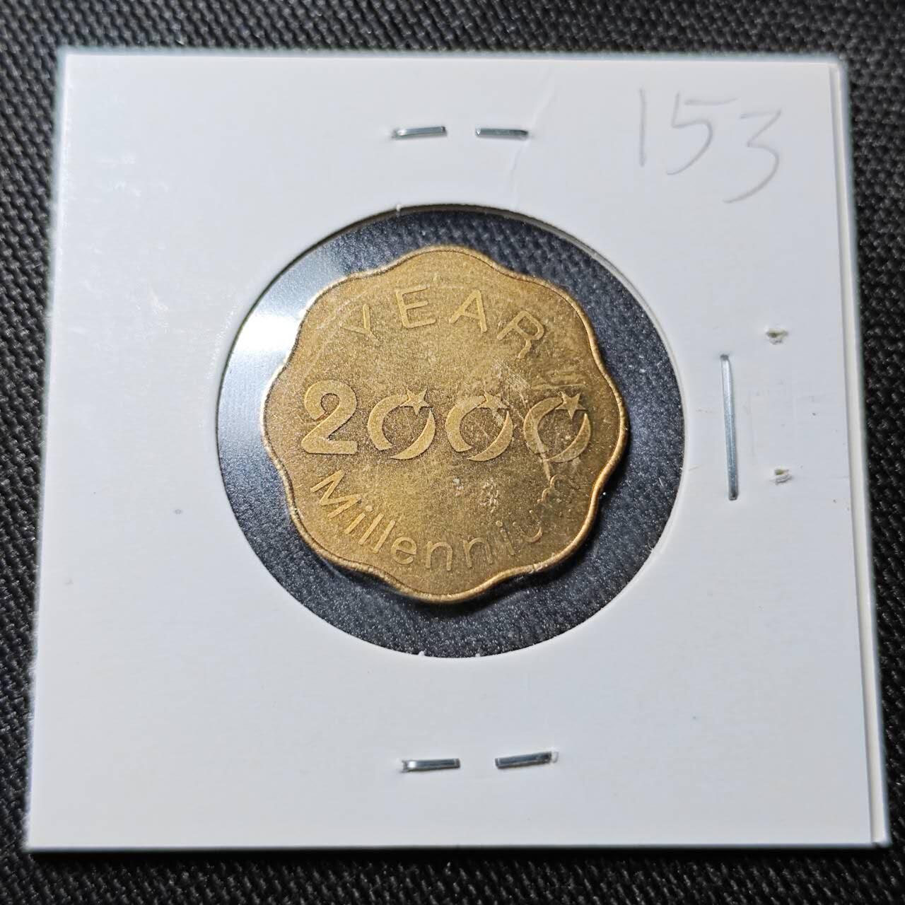 KK钱币收藏小铺  （套币 批量/好品散币 银币）专场  2月预留时间 周末发货    2000日本造币厂生肖龙 铭牌铜章 龙少见