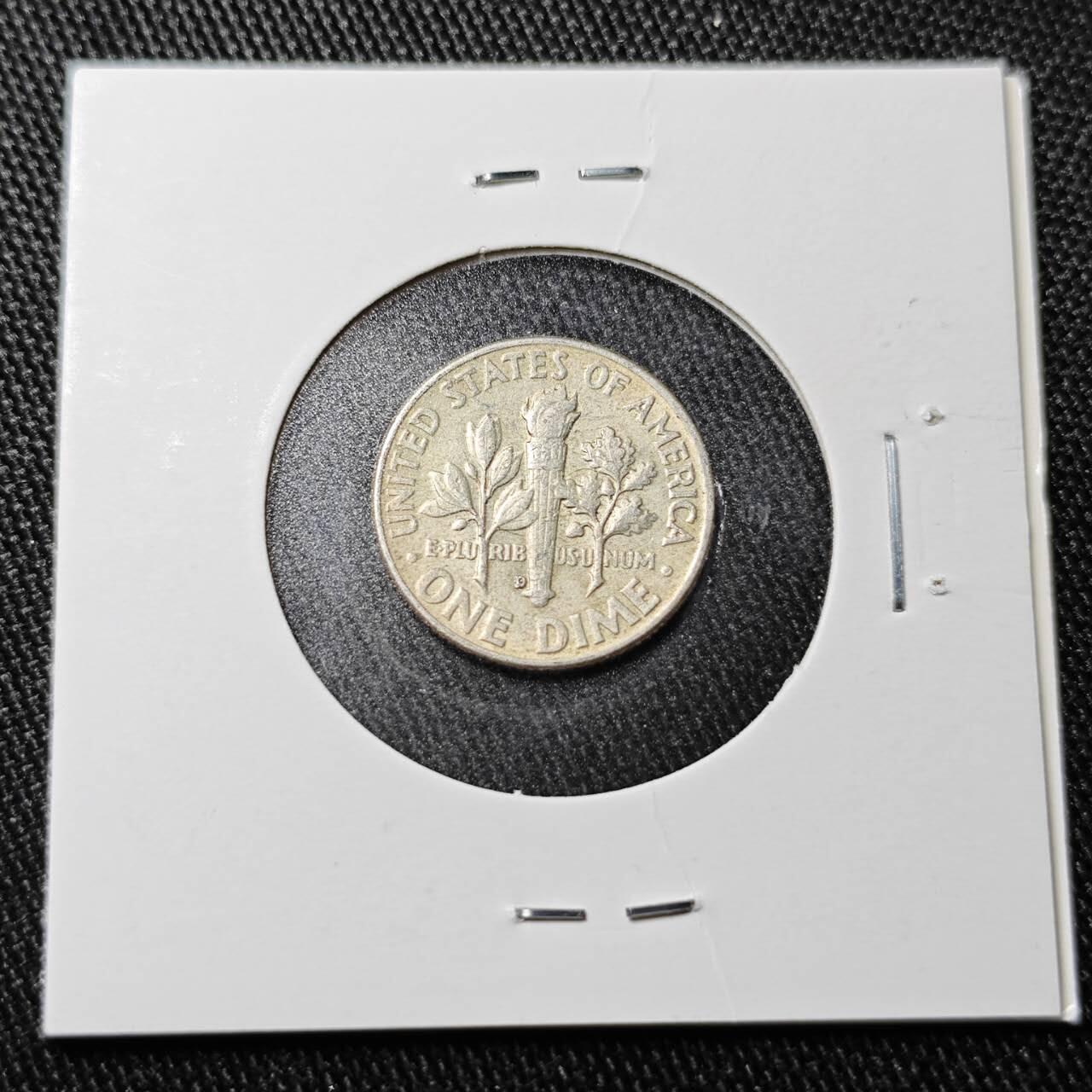 KK钱币收藏小铺  （套币 批量/好品散币 银币）专场  2月预留时间 周末发货  1961美国10分银币