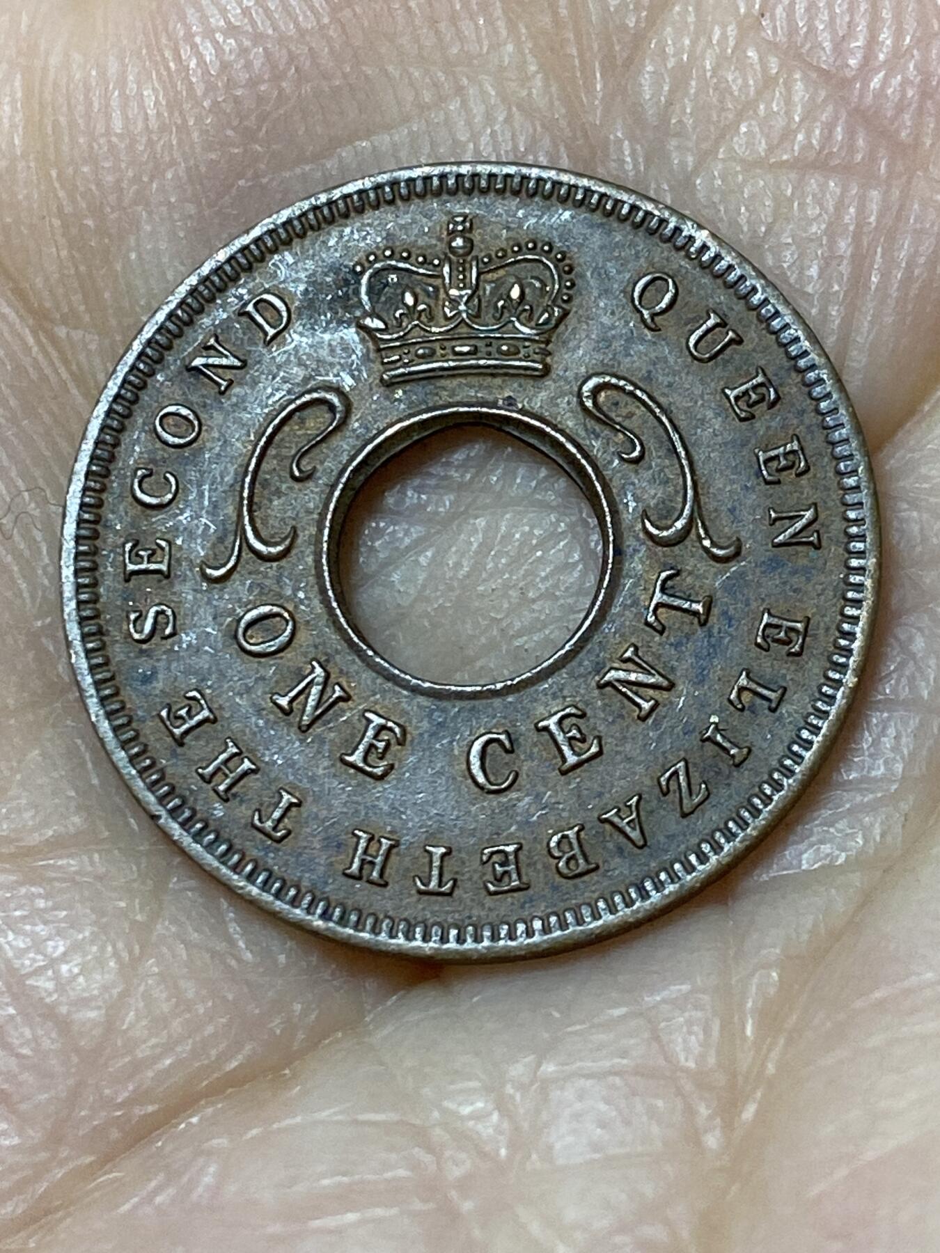 2025年第一百一十二场(总第一百三十八场）外国好品散币(免佣金) 英属东非1957年1分(伊丽莎白二世时期)