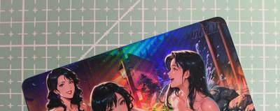 C先生卡牌 第14期 《神州百花谱》《Art系列》《人间传》持续收拍品中... - 【彩闪】《猫眼三姐妹②》艺术卡