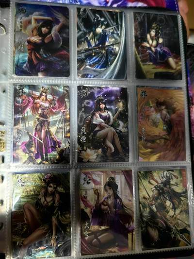 海绵宝宝卡牌专拍第6场(本场有自留价 鸽子勿扰  各种亲签卡，套卡大套，自制卡难免瑕疵，可能存在轻微撞角爆边等出厂瑕疵，品控介意勿拍！) - 藏无缺 三国志大战半粗 包括第一季 第二季共计134张