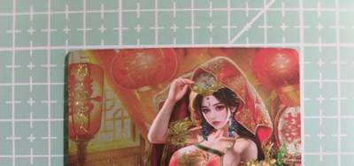 C先生卡牌 第14期 《神州百花谱》《Art系列》《人间传》持续收拍品中... - 【粗闪】卡玩帕克《魂姬三国》糜夫人