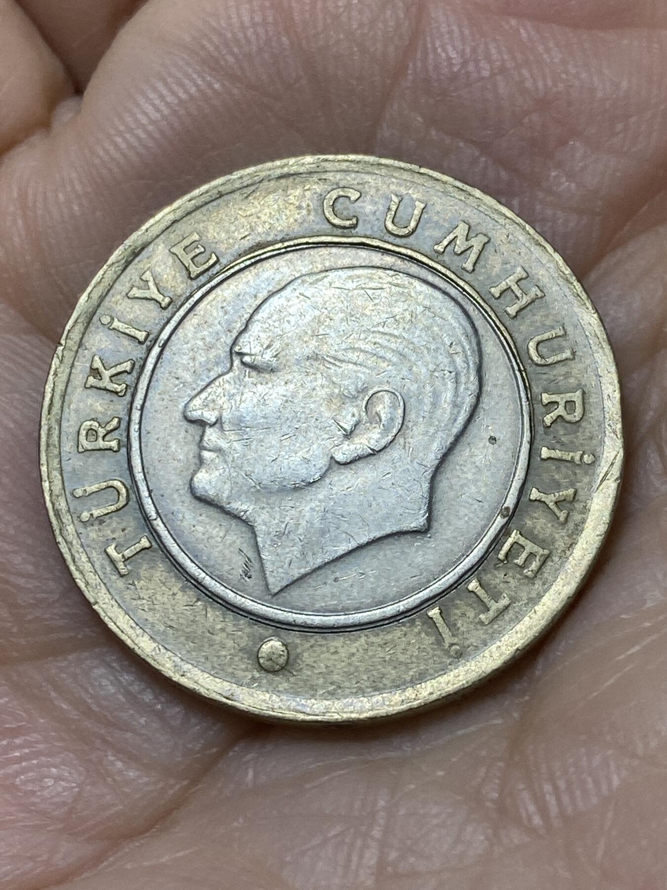 2025年第一百一十二场(总第一百三十八场）外国好品散币(免佣金) 土耳其🇹🇷2009年1里拉(第十一套最大面值)