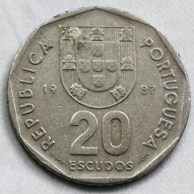 神仙姐姐-中外币专场22 1997 年葡萄牙 20 埃斯库多