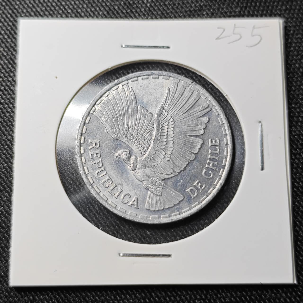 KK钱币收藏小铺  （套币 批量/好品散币 银币）专场  2月预留时间 周末发货  1961智利1分 飞鹰 品不错
