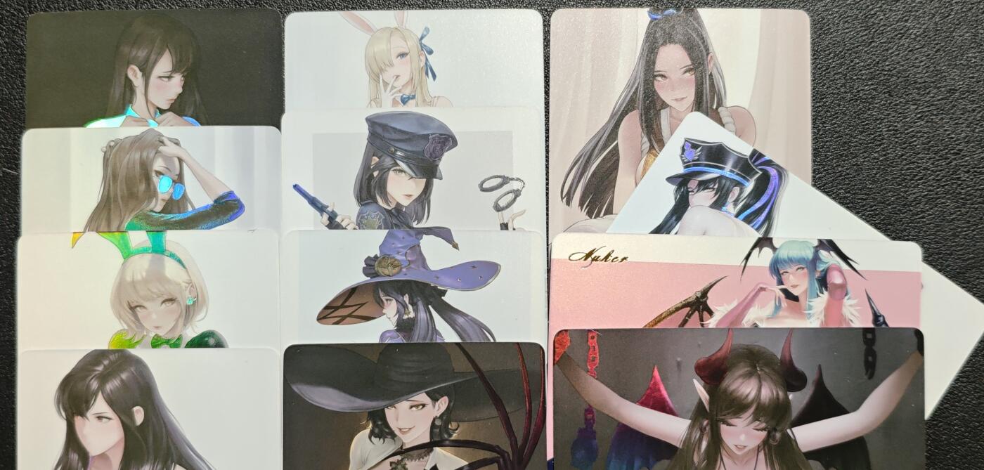 天玑星卡拍第130期《10.20周一截拍》持续收拍收评中 满赠卡需备注 燎原文化 ACG 动漫美女 彩闪 十二张