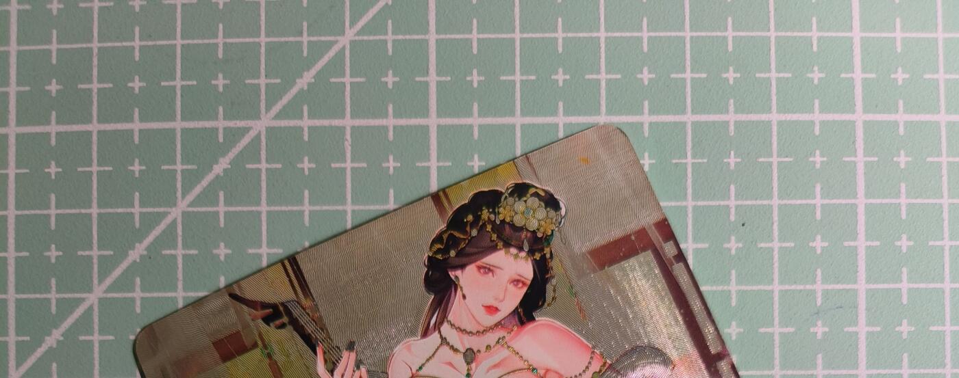 C先生卡牌 第14期 《神州百花谱》《Art系列》《人间传》持续收拍品中... 【粗闪】砖家《艳绝天下》大乔 艺术卡