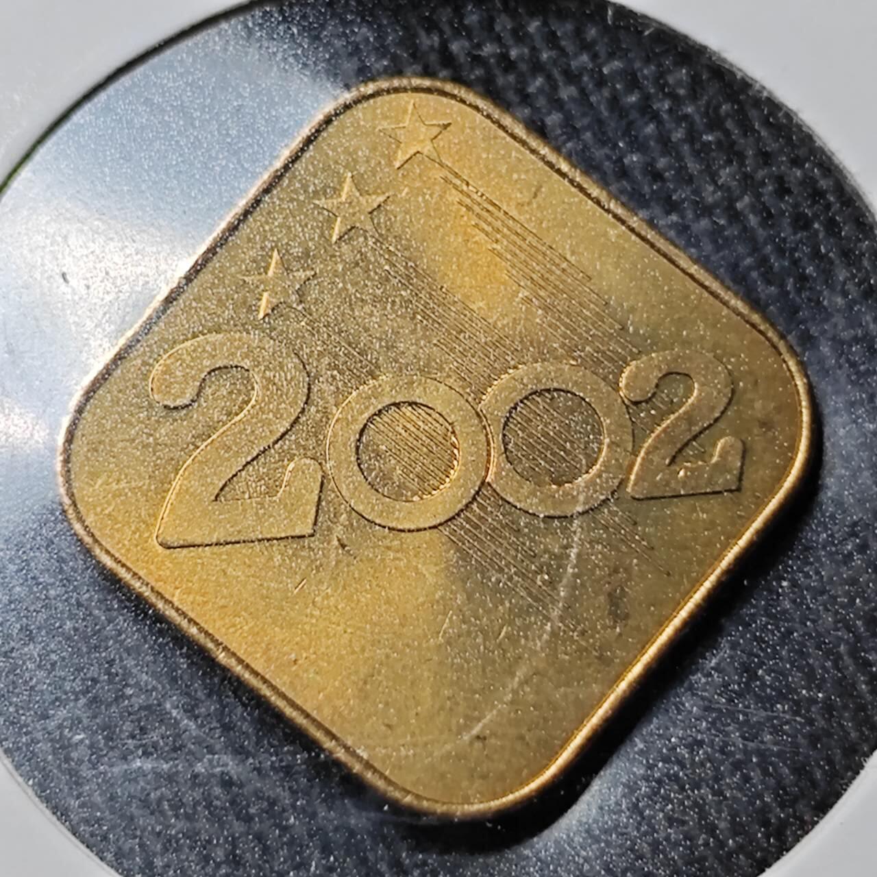 KK钱币收藏小铺  （套币 批量/好品散币 银币）专场  2月预留时间 周末发货    2002日本造币厂生肖马 铭牌铜章
