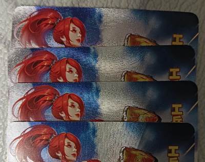 花开卡拍第43期（10月19号周日截拍，品控勿拍!!!拍品不寄存，运费5元，自制卡难免瑕疵，可能存在轻微撞角爆边等出厂瑕疵，品控介意勿拍！） - 砖家卡牌 军魁 红方工兵 勇气 3+1，第4张特藏 粗闪