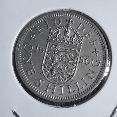 沼泽如烟--第877场 - 英国1956年1先令