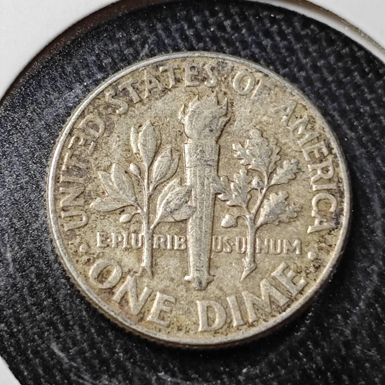 KK钱币收藏小铺  （套币 批量/好品散币 银币）专场  2月预留时间 周末发货   1964美国10分银币