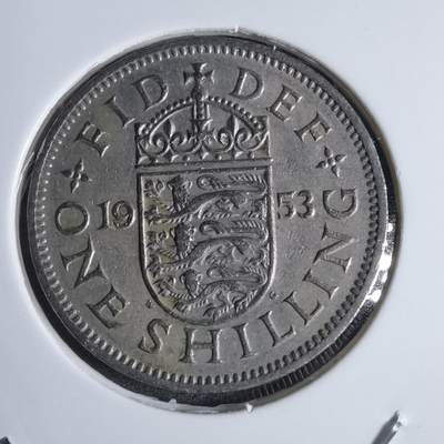 沼泽如烟--第877场 - 英国1953年1先令
