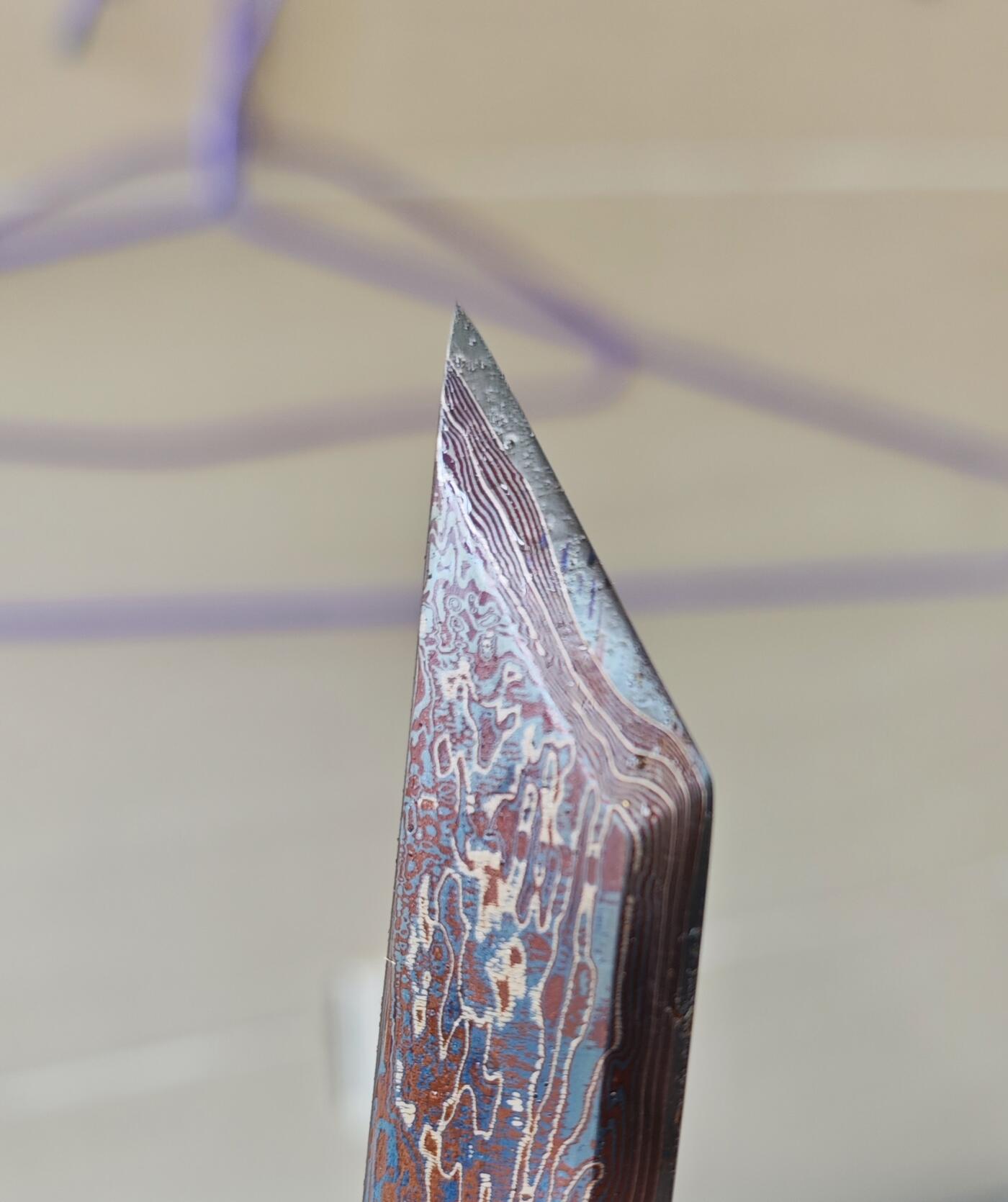 红色经典收藏拍卖专场 工艺品 未开刃 龙泉非遗传承 彩陨唐刀 