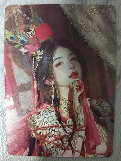 花开卡拍第43期（10月19号周日截拍，品控勿拍!!!拍品不寄存，运费5元，自制卡难免瑕疵，可能存在轻微撞角爆边等出厂瑕疵，品控介意勿拍！） - 燎原卡牌 人间传 扈三娘 大头卡