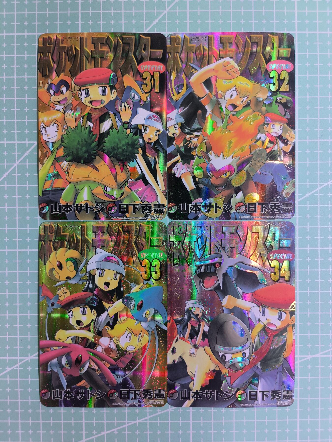 C先生卡牌 第14期 《神州百花谱》《Art系列》《人间传》持续收拍品中... 【纱布闪】动漫《宝可梦》封面卡4张