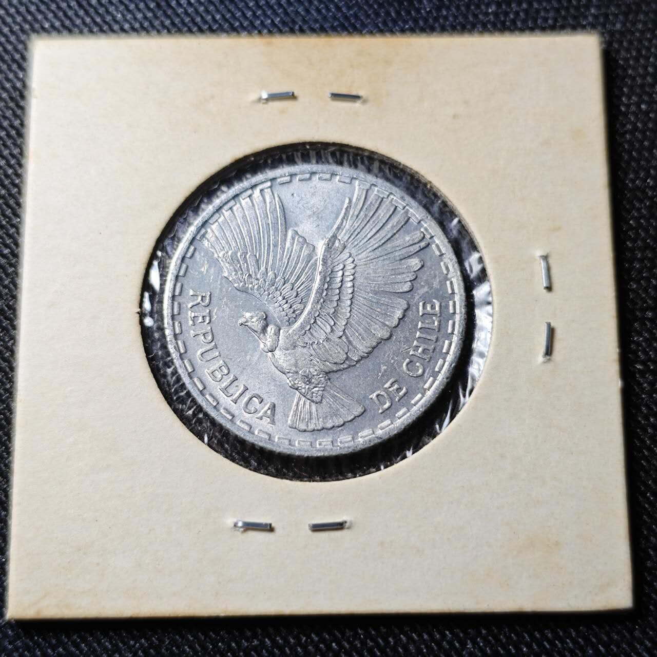 KK钱币收藏小铺  （套币 批量/好品散币 银币）专场  2月预留时间 周末发货  1962智利1/2分 飞鹰 好品
