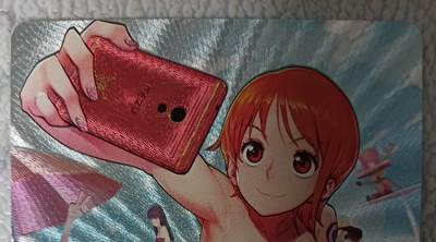 花开卡拍第43期（10月19号周日截拍，品控勿拍!!!拍品不寄存，运费5元，自制卡难免瑕疵，可能存在轻微撞角爆边等出厂瑕疵，品控介意勿拍！） - 砖家卡牌 满赠卡 特藏版 娜美 1张 粗闪