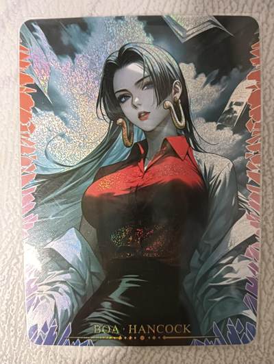 花开卡拍第43期（10月19号周日截拍，品控勿拍!!!拍品不寄存，运费5元，自制卡难免瑕疵，可能存在轻微撞角爆边等出厂瑕疵，品控介意勿拍！） - 驴歪歪 女帝 1张 小圆点闪 