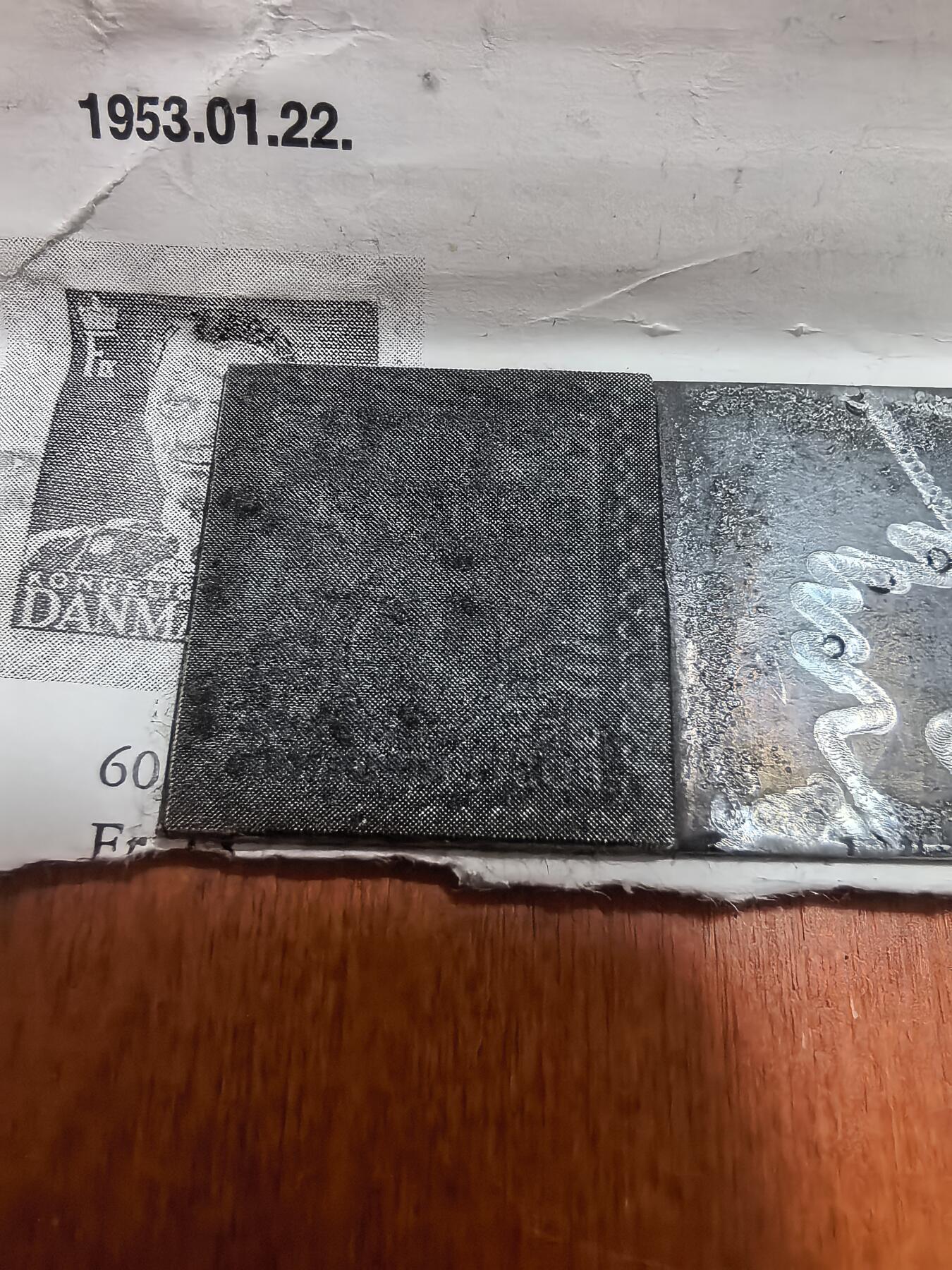 长老汇蛇年精选第六十二场拍卖 195x丹麦邮票金属印模5个，很有意义