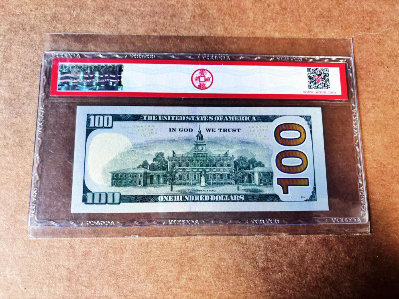 【Blue Auction】世界纸币精拍第738期——18级TOP拍卖/信誉/品质/专业/高效💫 【近全同4 大象4】美国 2009年100美金 ACG67EPQ 
