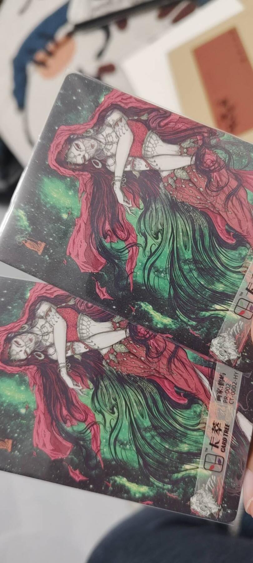 秋原瞳的小店第二十五期（持续收拍，时光冉冉，又是即将带走🍁🍁🍁飘落🌨️🌨️🌨️的季节，一大批好物正在路上，敬请期待） 卡萃活动粗闪特卡发姬一对，实物精美