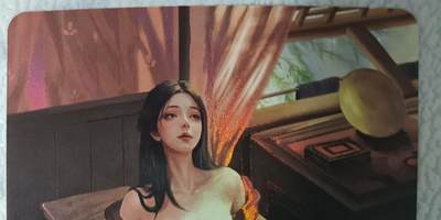 花开卡拍第43期（10月19号周日截拍，品控勿拍!!!拍品不寄存，运费5元，自制卡难免瑕疵，可能存在轻微撞角爆边等出厂瑕疵，品控介意勿拍！） - 墨卡文创 御淑集 潘金莲 艺术卡 1张