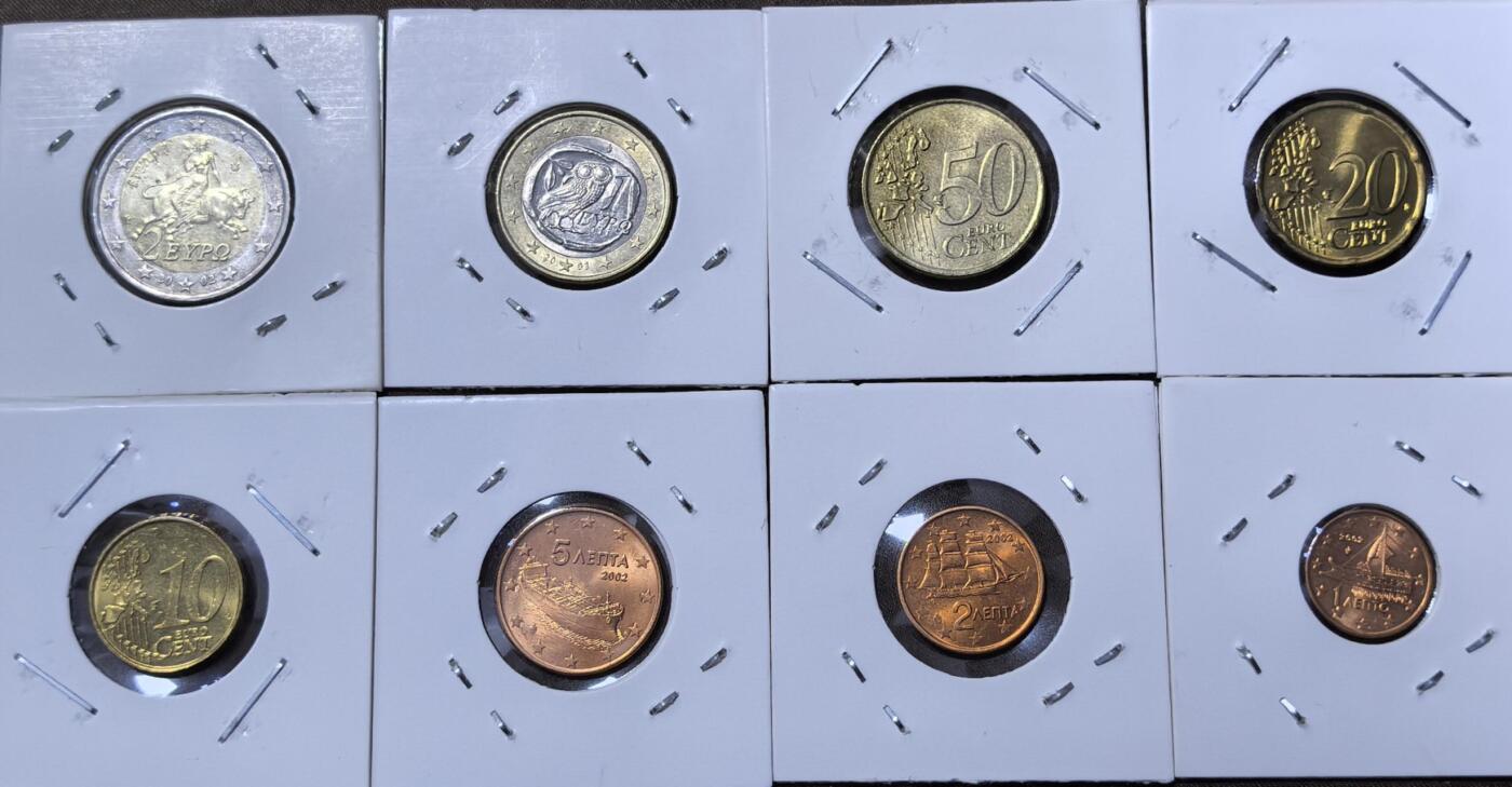 北京马甸外国币专卖第145期，外国币专场，陆续上拍，欢迎关注 希腊欧元