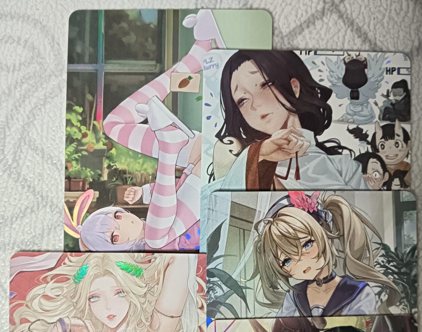 花开卡拍第43期（10月19号周日截拍，品控勿拍!!!拍品不寄存，运费5元，自制卡难免瑕疵，可能存在轻微撞角爆边等出厂瑕疵，品控介意勿拍！）