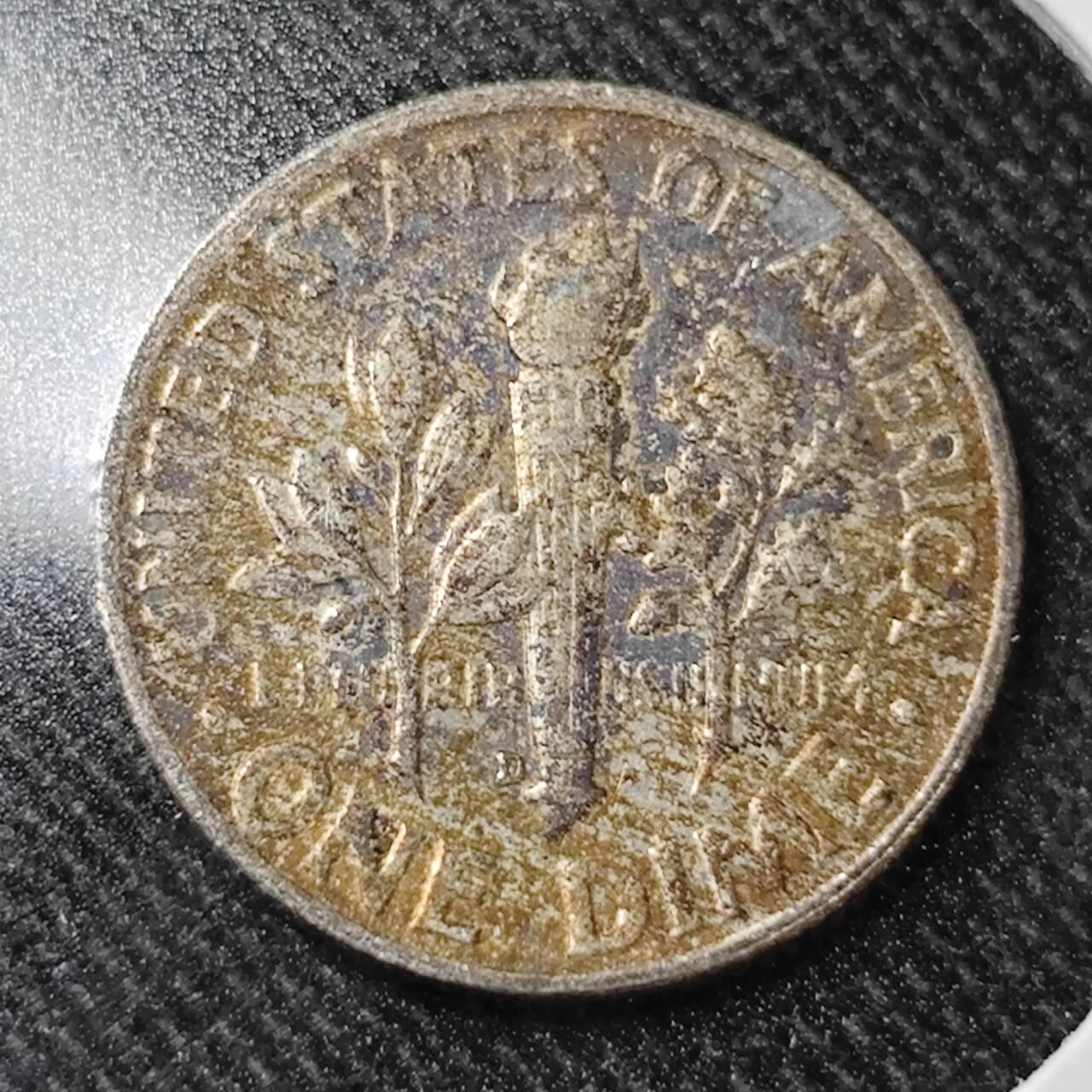 KK钱币收藏小铺  （套币 批量/好品散币 银币）专场  2月预留时间 周末发货   1959美国10分银币