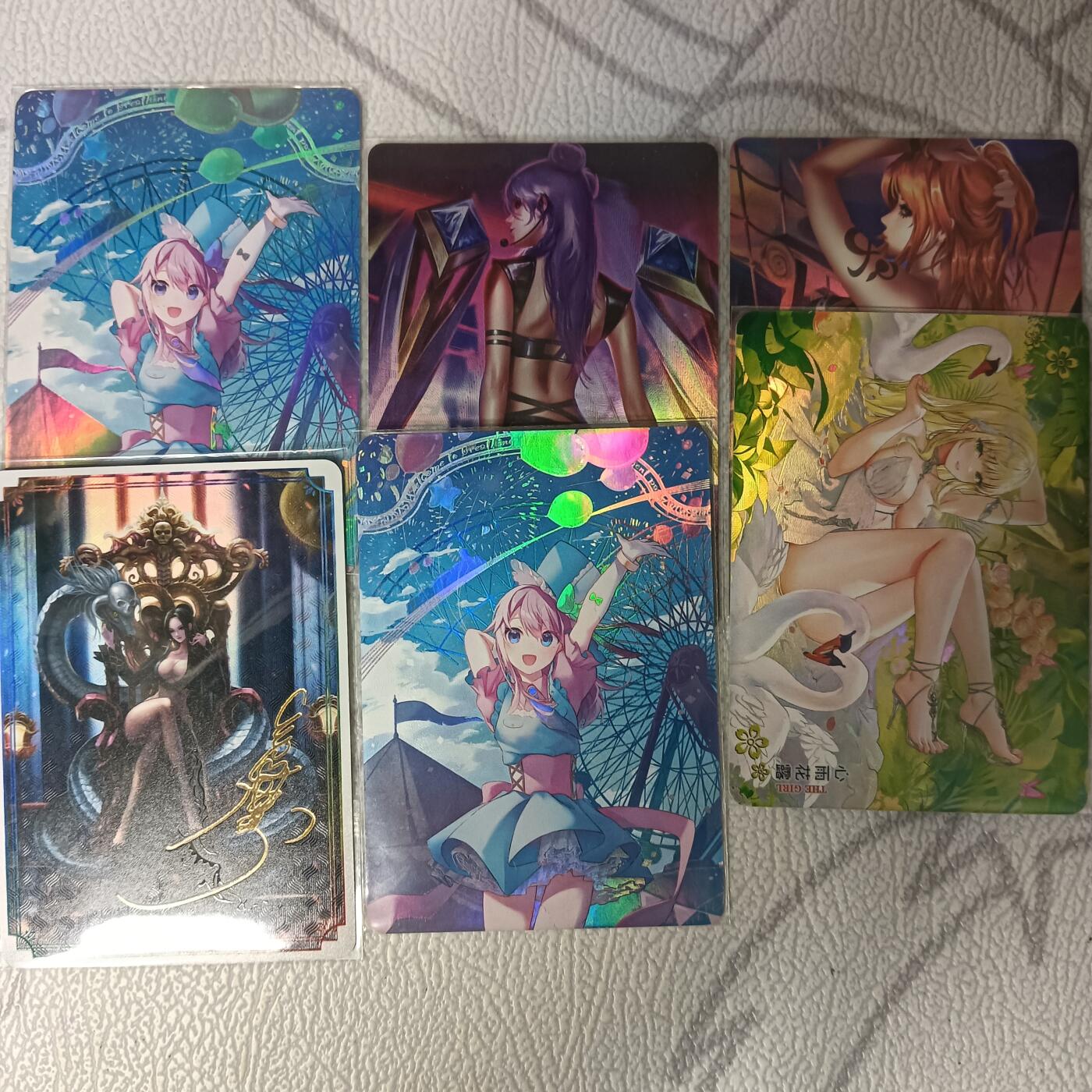 花开卡拍第43期（10月19号周日截拍，品控勿拍!!!拍品不寄存，运费5元，自制卡难免瑕疵，可能存在轻微撞角爆边等出厂瑕疵，品控介意勿拍！）