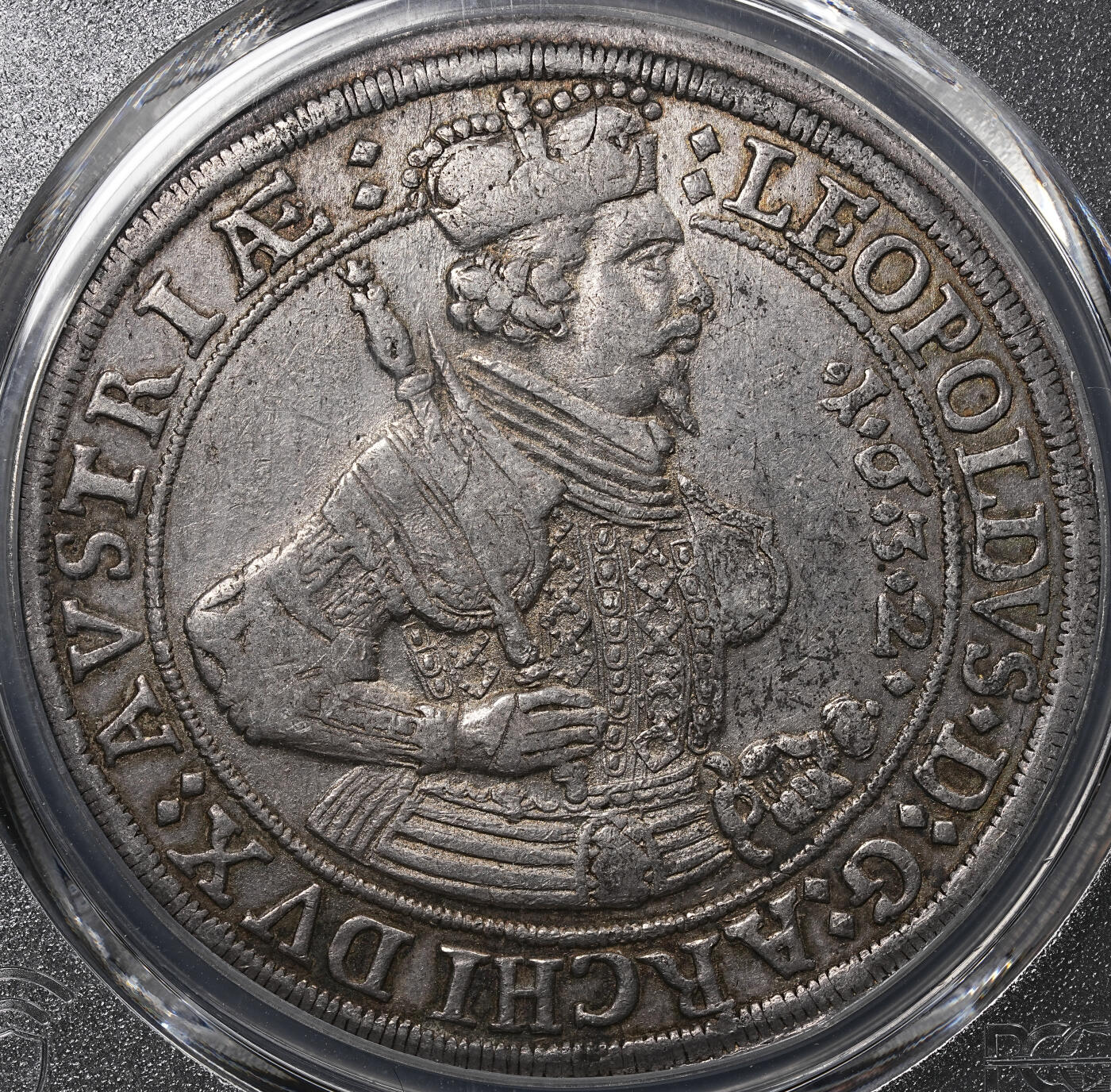 修遠堂世界钱币第八十九期 PCGS AU50 1632年神圣罗马帝国1泰勒大银币