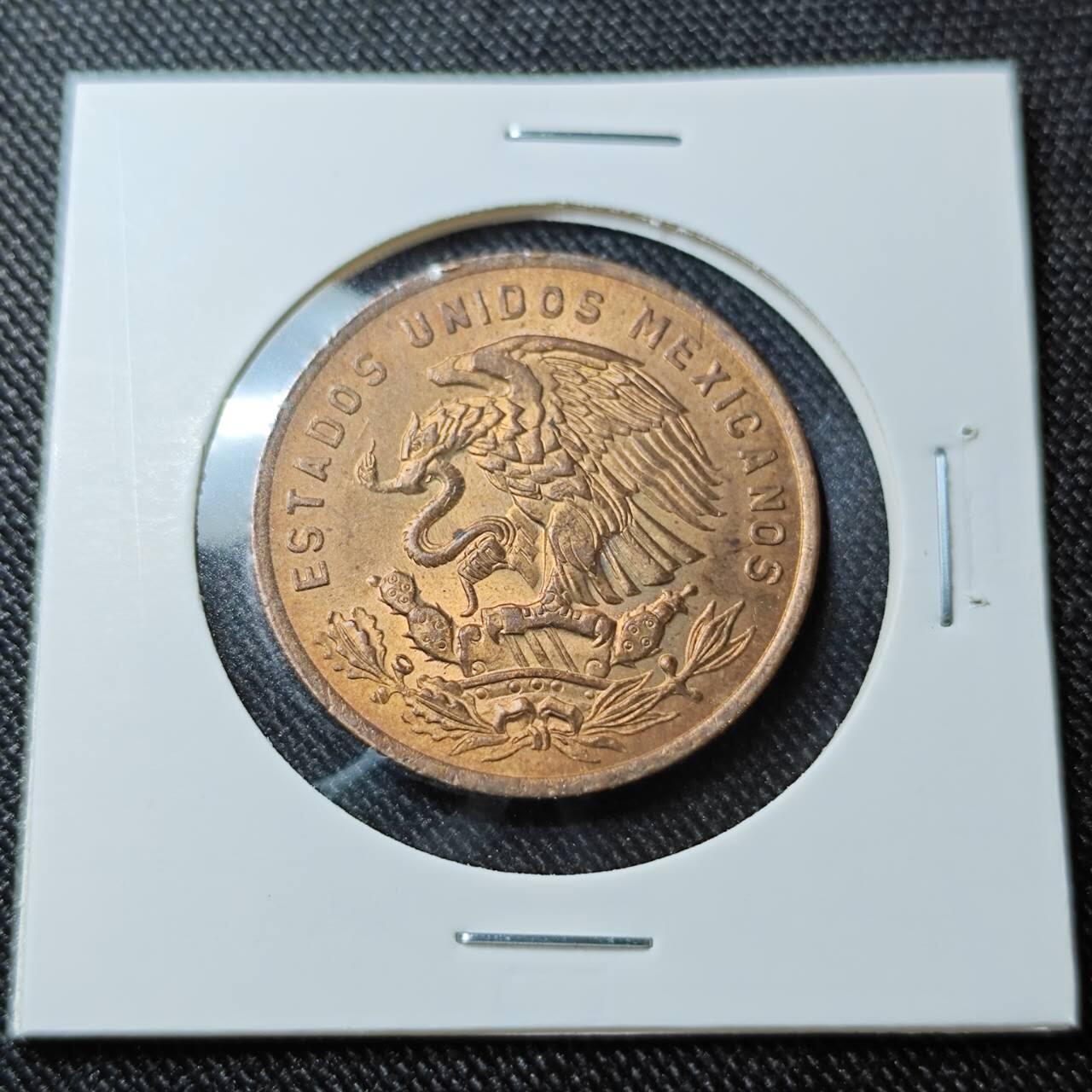 KK钱币收藏小铺  （套币 批量/好品散币 银币）专场  2月预留时间 周末发货   1966墨西哥20分铜币 好品