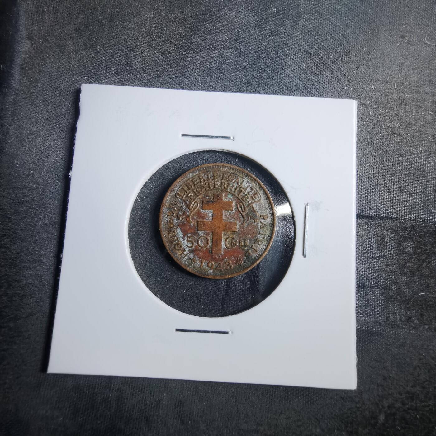 沼泽如烟--第879场 法属喀麦隆1943年50分
