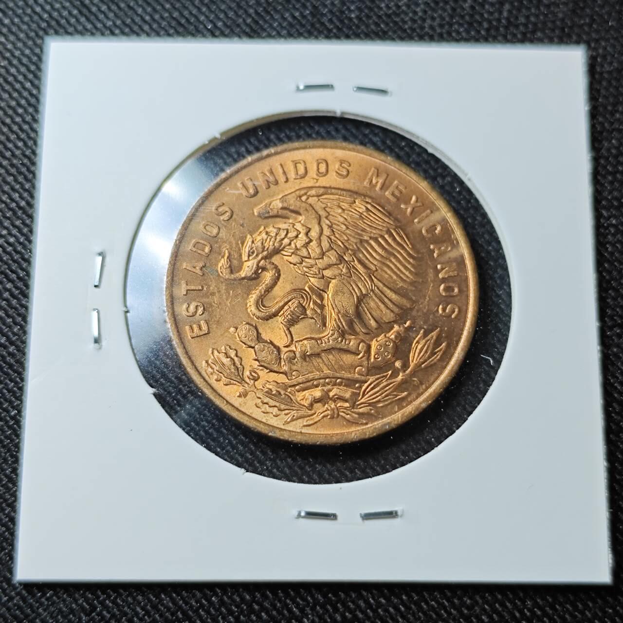 KK钱币收藏小铺  （套币 批量/好品散币 银币）专场  2月预留时间 周末发货   1965墨西哥20分铜币 好品