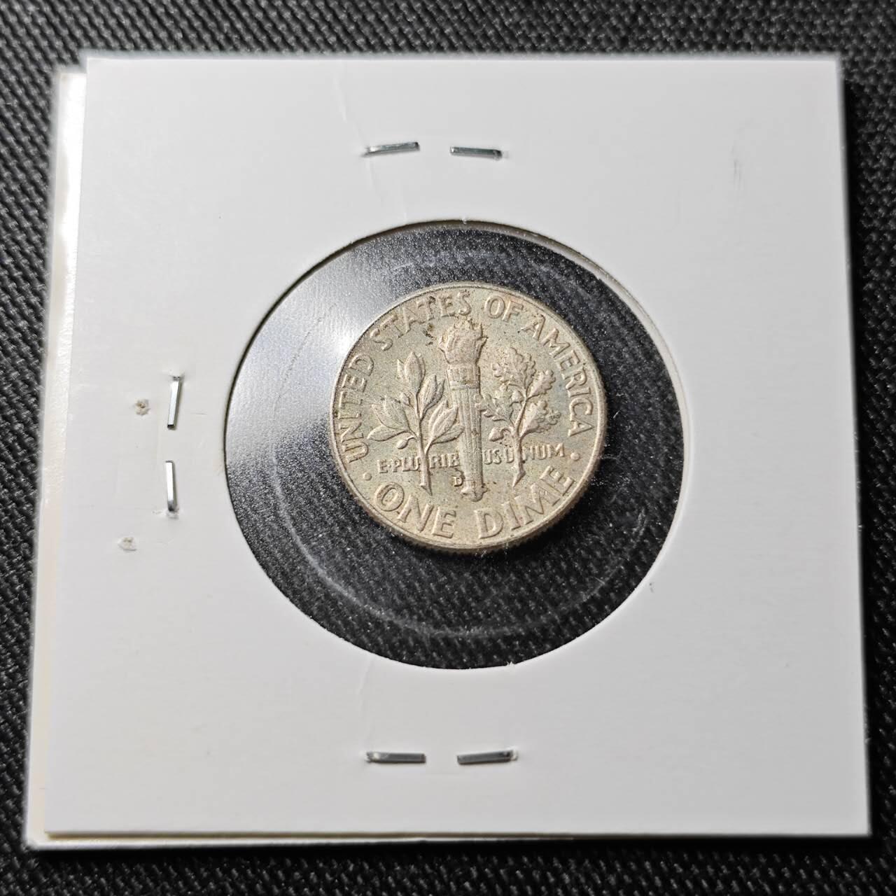 KK钱币收藏小铺  （套币 批量/好品散币 银币）专场  2月预留时间 周末发货  1964美国10分银币