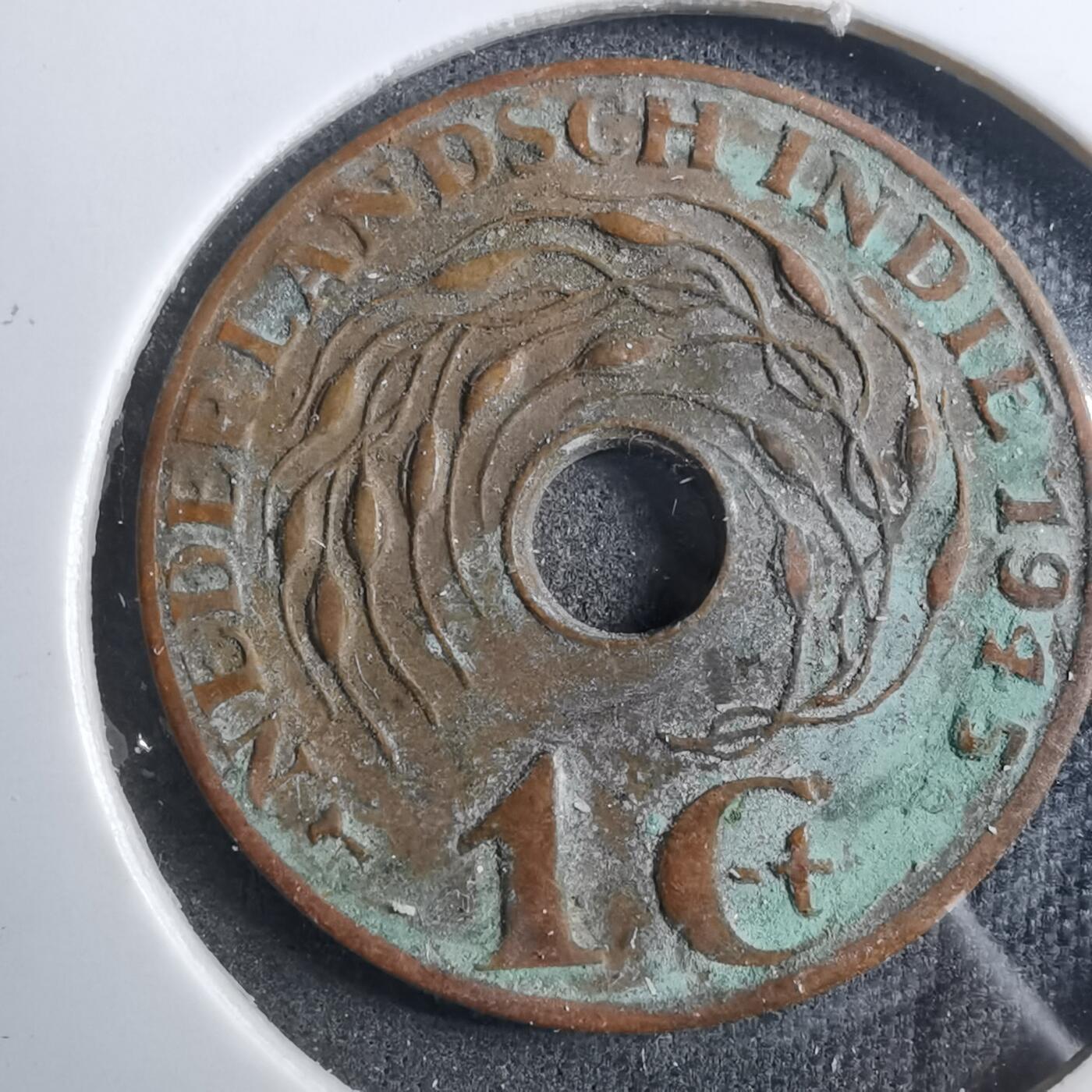 沼泽如烟--第879场 荷属东印度1945年一分